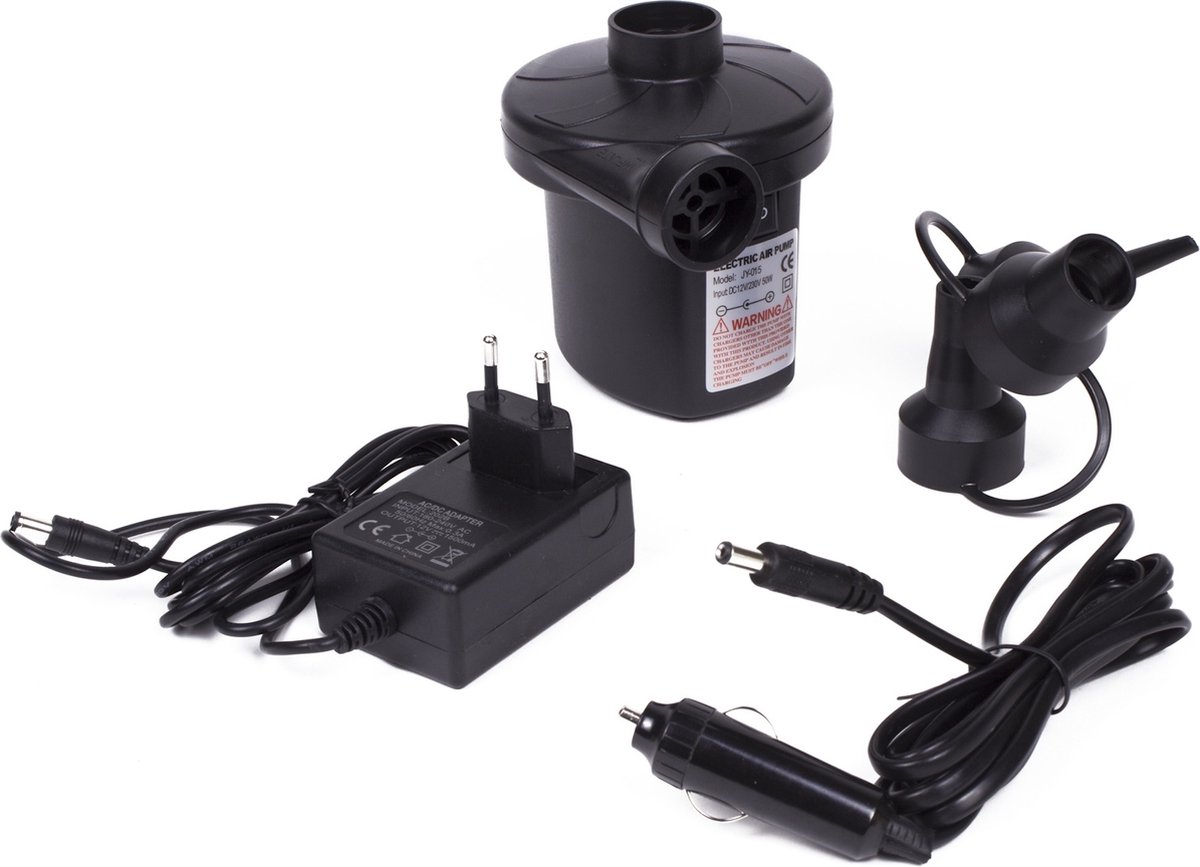 Benson Compacte elektrische luchtpomp - 50 Watt - 12/230V - 230 ltr/min - met inflate en deflate functies