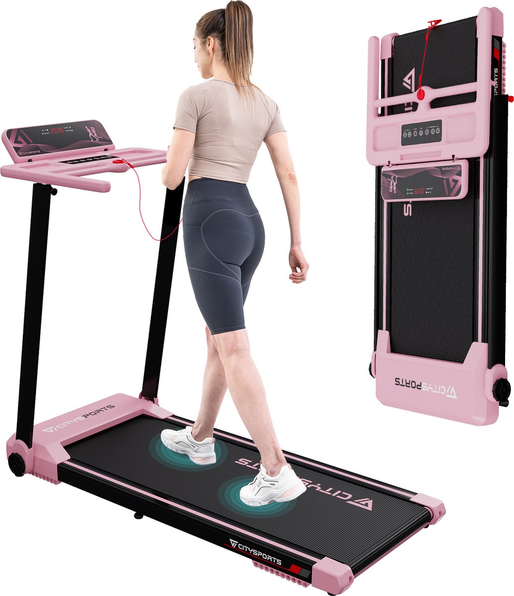 CITYSPORTS WP9 - Loopband 1-12km/u – Walking Pad - Treadmill - Inklapbaar Loopband - 1400W op Prijzenvolger.com