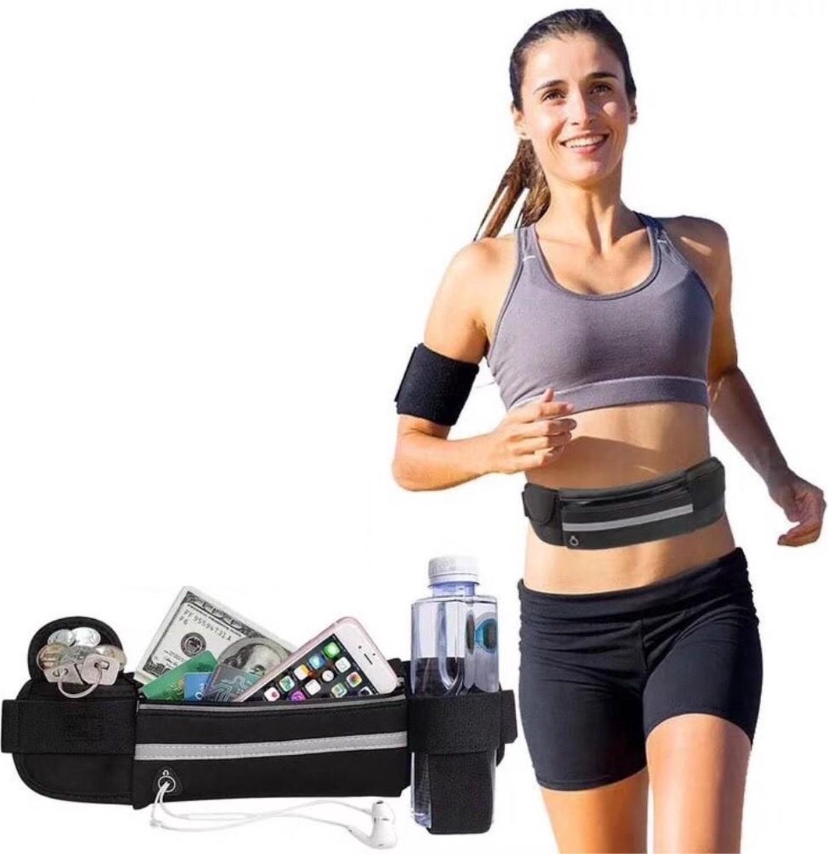 Trizand Running Belt: Comfort en Veiligheid voor Elke Hardloper