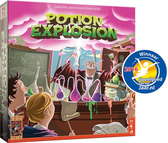 999 Games - Potion Explosion - Bordspel - Vernieuwde versie - Gezelschapsspel - Familiespel