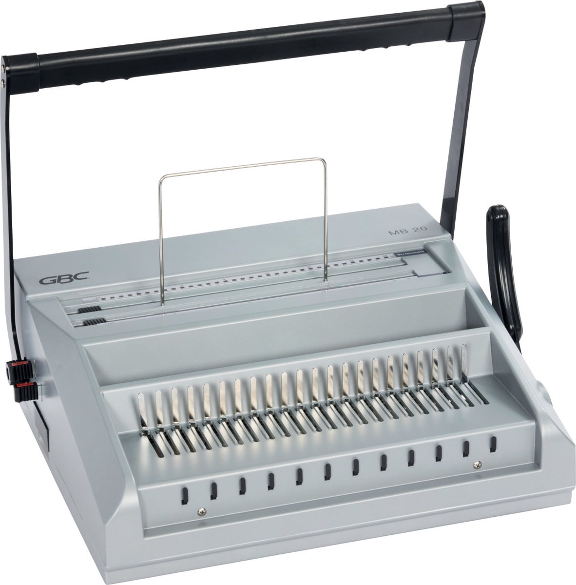 GBC MB20 MultiBind Zware Comb- en Wirebindmachine - Capaciteit 270 A4 vellen