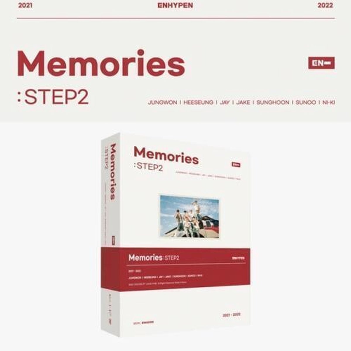 ENHYPEN - Memories : STEP 2 DIGITAL CODE 2021-2022 – K-STAR