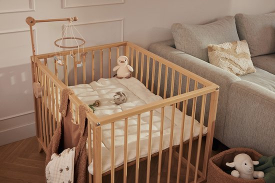 Jollein - Bijtring Bal Siliconen Ø 9,5cm - Bijtringen Baby - Nougat van Jollein — afbeelding 2