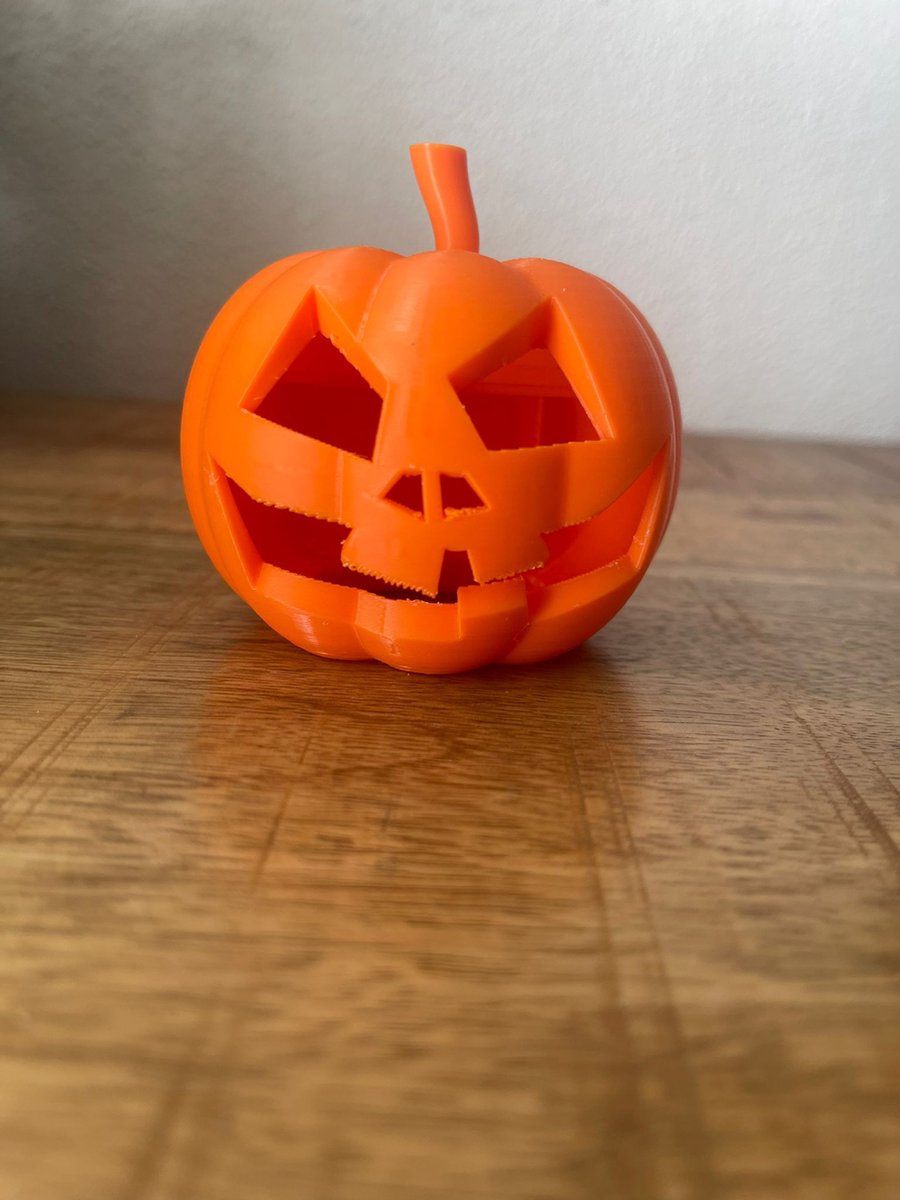 Halloween Pompoen Decoratie - 3D geprint - 3DPrintingArtist