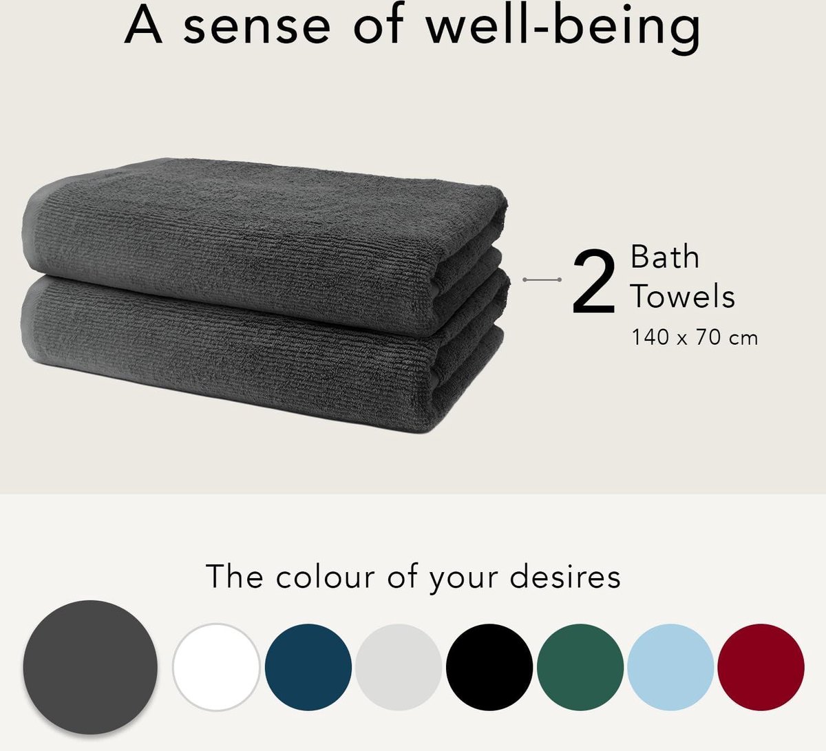 DoubleDry Handdoeken 30-delig set - Hotel kwaliteit 500 g/m2 - Bordeaux Rood - DoubleDry
