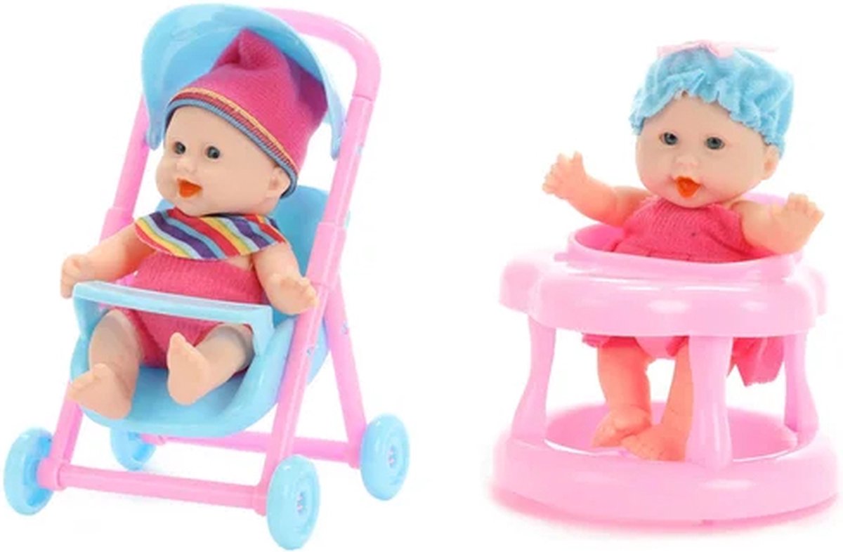 Baby Beau Mini Babypop Zittend, 12cm — cadeau in Spellen & Speelgoed - foto 5