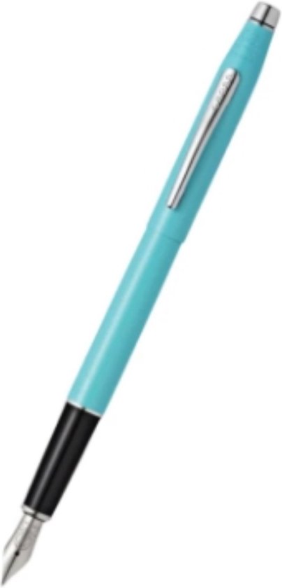 WATERMAN Hémisphère Zwarte Lak Vulpen met Chromen Details, Medium