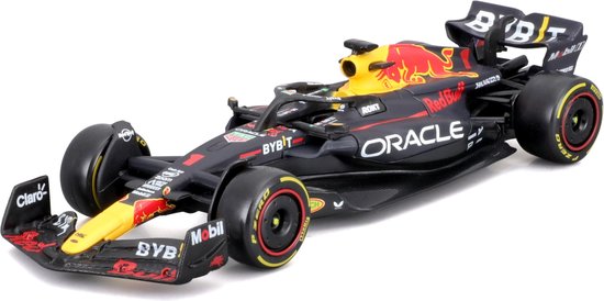 Foto: Bburago red bull rb19 1 max verstappen formule 1 modelauto 1 43