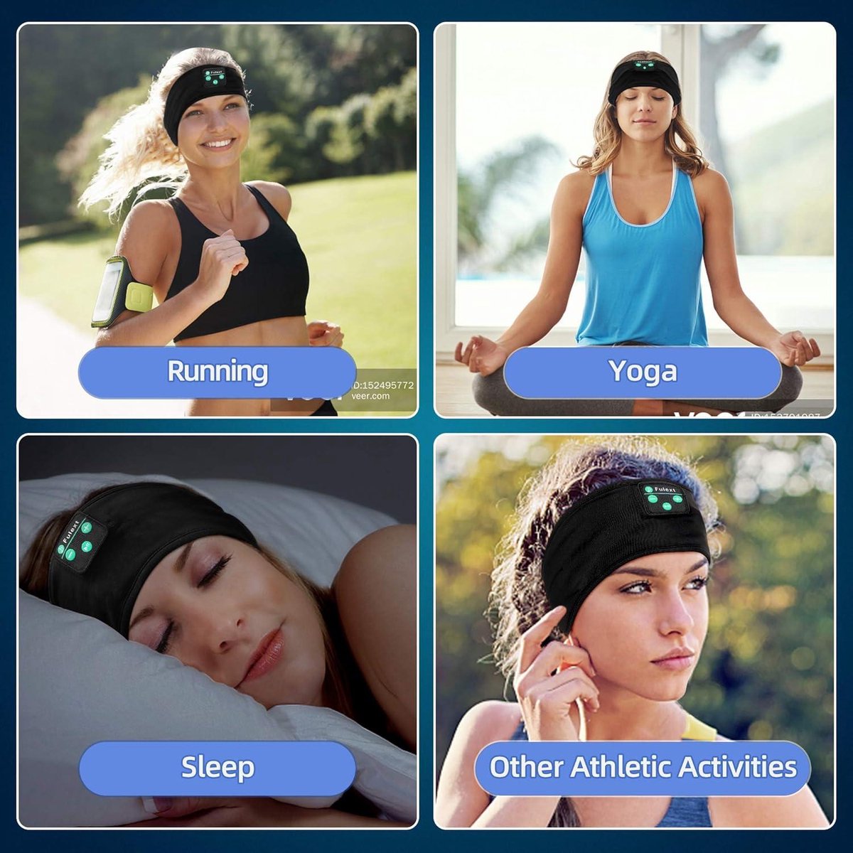 Blauwe Music Sound Bluetooth Sportkoptelefoon kopen? | Vergelijk de beste aanbiedingen