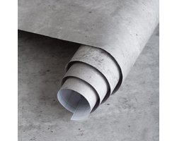 Wallways Zelfklevend Behang - Muurdecoratie - Waterbestendig en Hittebestendig - 60 cm x 10 m - Licht Cement