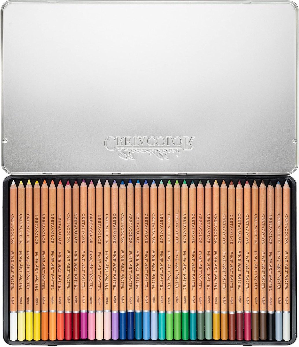 CRETACOLOR Pastel Pencils, crayons pastels à haute résistance à la lère