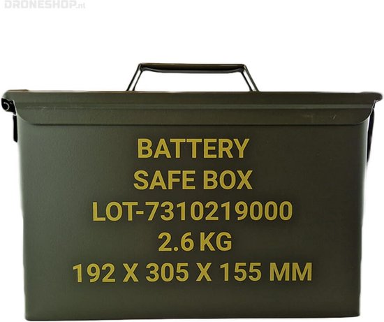 Originele Amerikaanse leger munitie doos voor 300 7.62 patronen, gebruikt Mun Box Container metalen doos metalen doos