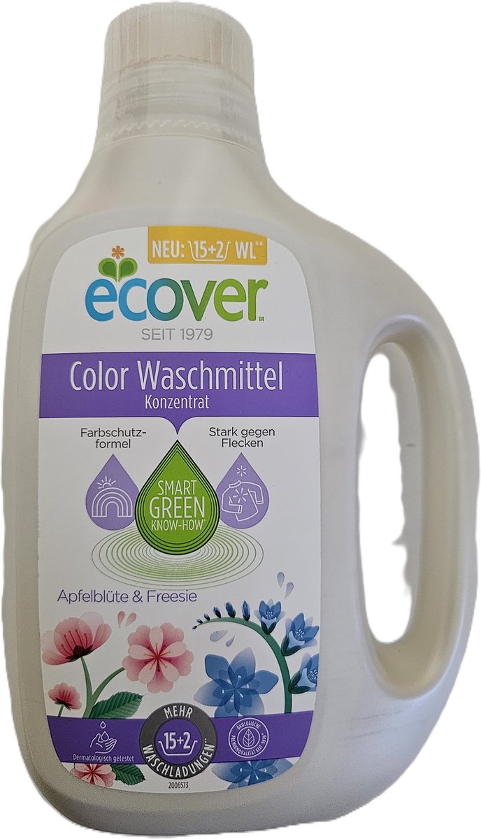 Goedkoopste Ecover Color Wasmiddel - 17 Wasbeurten - 850 ml