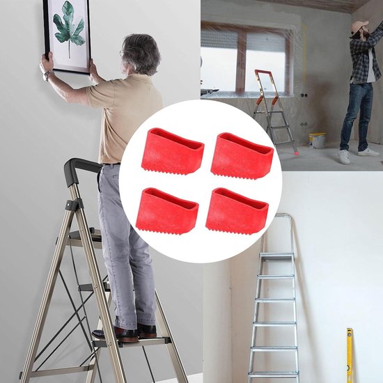 Ladder antislip voetmatten - rubberen laddervoeten - antislip rubber