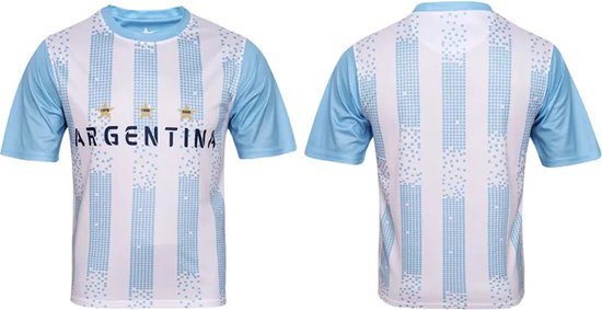Maillot de football de supporter argentin pour le vrai supporter taille S