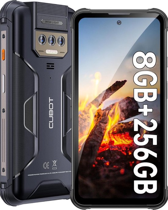 Foto: Cubot kingkong power 2023 rugged smartphone unlocked 16gb ram 256gb rom 1tb expandable 10600mah battery 33w 6 5 fhd display 48mp 20mp night vision android 13 cellphone with flashlight nfc green 