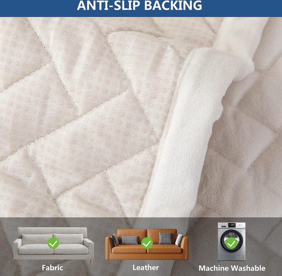 Nieuwe melkfluwelen zachte bankhoes 1-/2-/ 3-zits, universele bankhoezen, antislip hoekbankhoes, L-vormige bankhoezen, meubelbeschermer voor woonkamer (donkergrijs, 1 stuk 70 x 150 cm kussensloop
