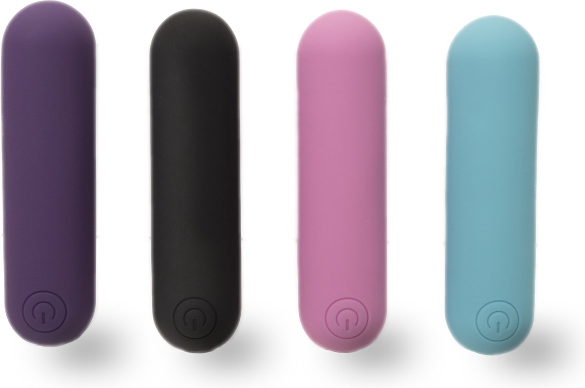 Goedkoopste Bullet - Set van 4 - Mini Vibrator - Clitoris stimulatie - Dildo - Erotiek - Sex Toys voor vrouwen - 10 Standen - Erotische
