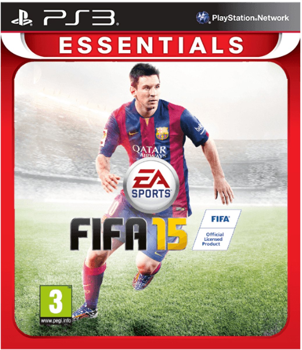 Electronic Arts FIFA 15 Essentials, PS3, PlayStation 3, Multiplayer modus, E (Iedereen)
