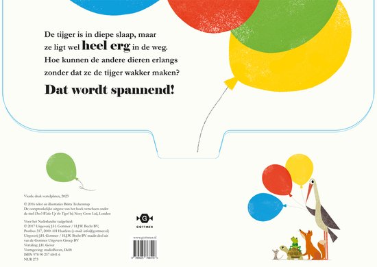 Vertelplaten Ssst! De tijger slaapt!