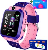 VUBIO Kinder Smartwatch Roze - Inclusief Simkaart - Bellen - Camera