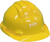 Casque de chantier - Jaune - Casque de sécurité pour Adultes - avec doublure ajustable