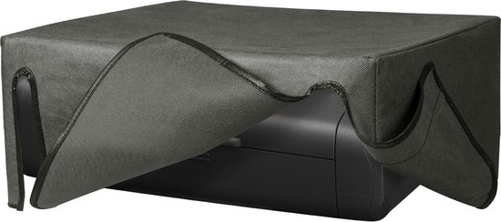 Kwmobile Stofhoes Voor Canon PIXMA TS3550i / TS3551i – Donkergrijs, Met Uitsparingen Voor Kabels