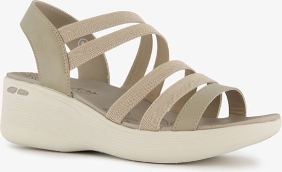 Skechers Pier Lite All you dames sandalen beige - Maat 37