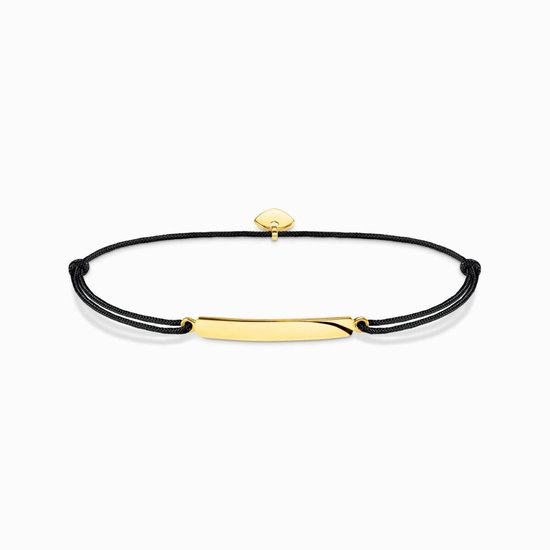 Thomas Sabo - LS130-848-11-L22V - Armband - Unisex - Nylon - geel verguld - 16-27 cm