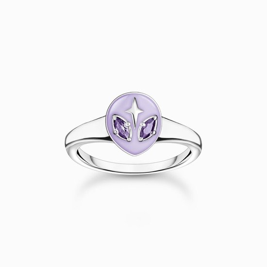 Thomas Sabo - TR2444-041-13-50 - Ring - Dames - 925er Zilver - ringmaat 50