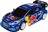 Nikko RC Rally 1:16 - Pneus Extra - Puma #8 - Tanak - Red Bull M- Sport - 28 cm - Redbull - Blauw/ Violet