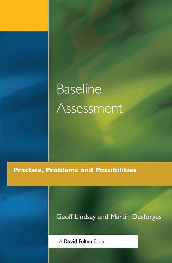 Baseline Assessment - cover