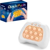 Quick Push Bubble Game for Kids & Adults, Mini-Handheld Fast Speed Push Game, Relieving Stress Pop Fidget Game Toy for Boys, Girls, Teens-Wit