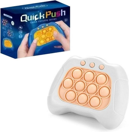 Foto: Quick push bubble game for kids adults mini handheld fast speed push game relieving stress pop fidget game toy for boys girls teens wit