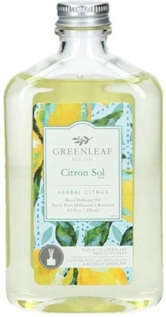 Greenleaf Diffuser Refil Oil Citron Sol