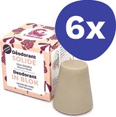 Lamazuna Deodorant Blok - Zoete Bloemen (6x 30ml)