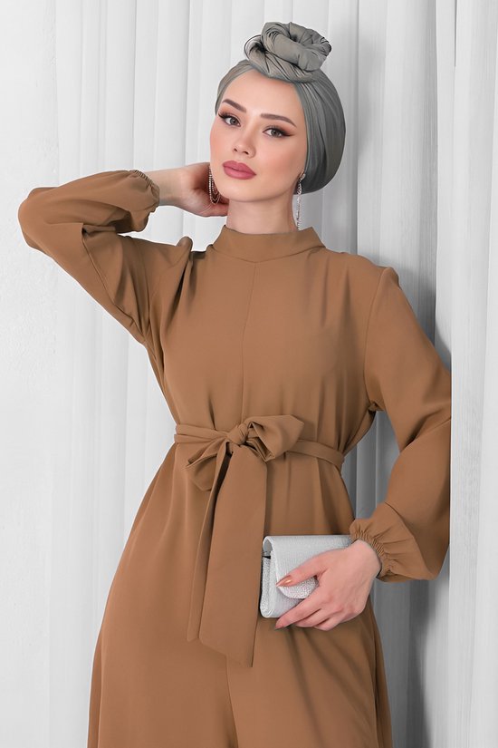 MODABOUT Lange maxi-jurk Elegante hijabjurk dames - NTLM0007D4664KHV