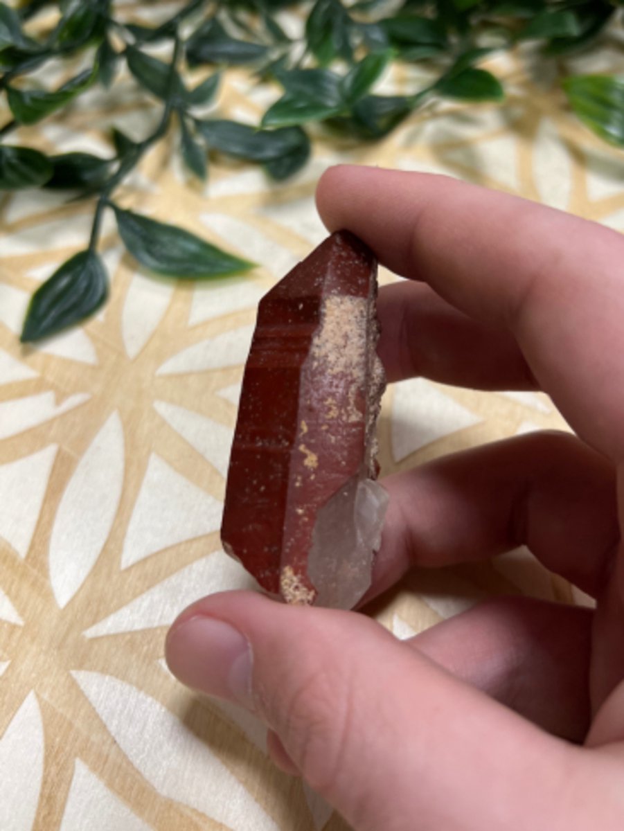 Doosje Bergkristal rood