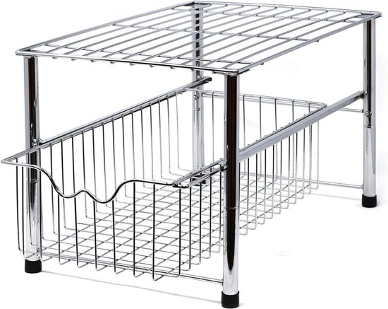 3 Tier Spice Stap Plank-Keukenkast, Aanrecht en Pantry Kruiden en Kruiden Organizer door Lavish Home (Geweldig voor Huishoudelijke Organisatie