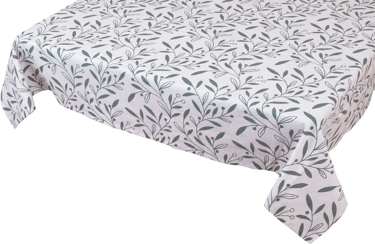 Liberty Tafelkleed Textiel sage groen 140x300cm