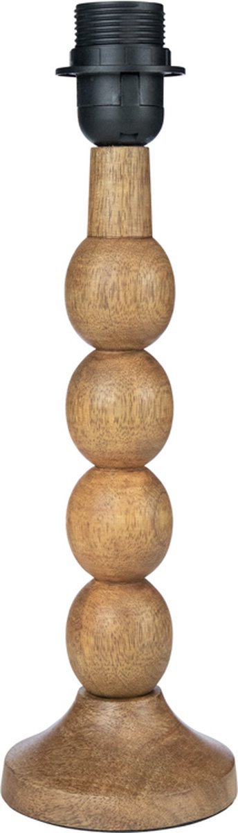 lampvoet bollen mango hout 30cm