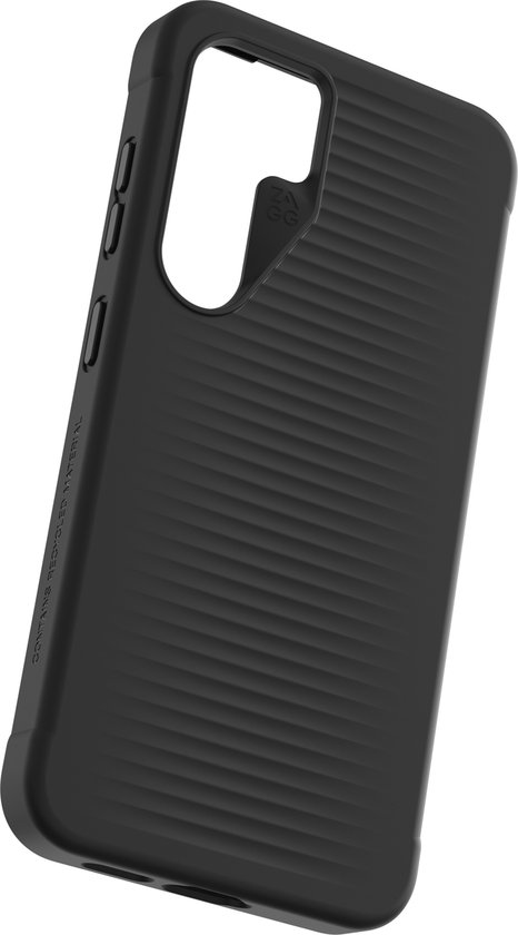 ZAGG Coque de Luxe Samsung Galaxy S24, protection antichute 3M, Zwart