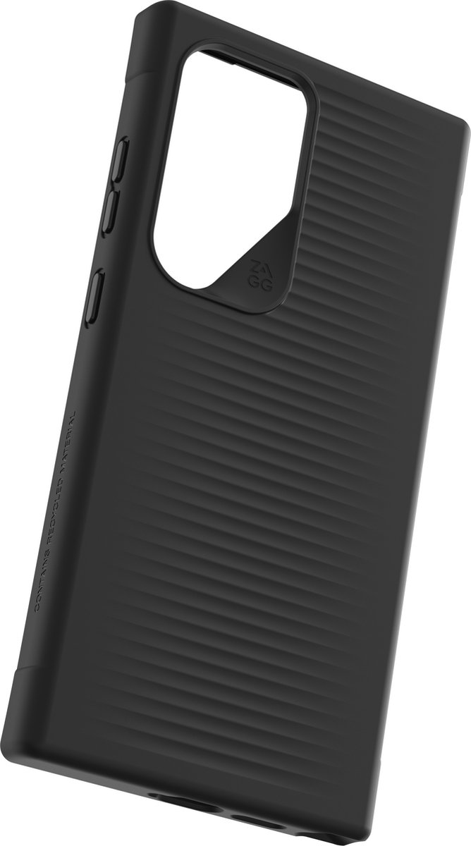 ZAGG Luxe Samsung S24 Ultra Hoesje 3M Valbescherming Zwart