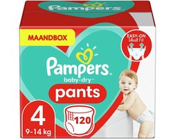 Pampers Baby Dry Pants - Maat 4 - 120 Luierbroekjes