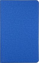 Shop4 - Samsung Galaxy Tab A 10.1 (2019) Hoes - Book Cover Kunststof Denim Blauw