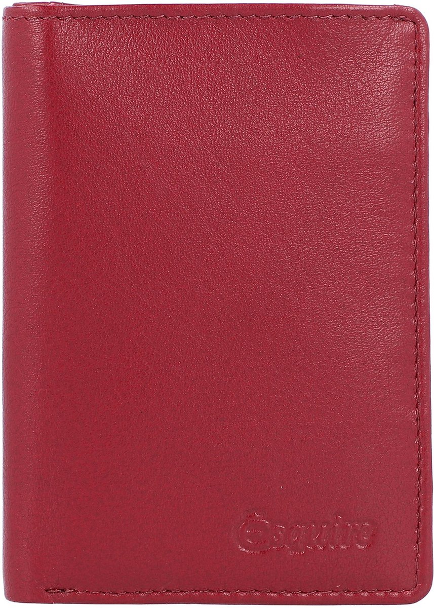 Esquire Oslo creditcard etui RFID leer 7,5 cm - 6 Sleuven - rot