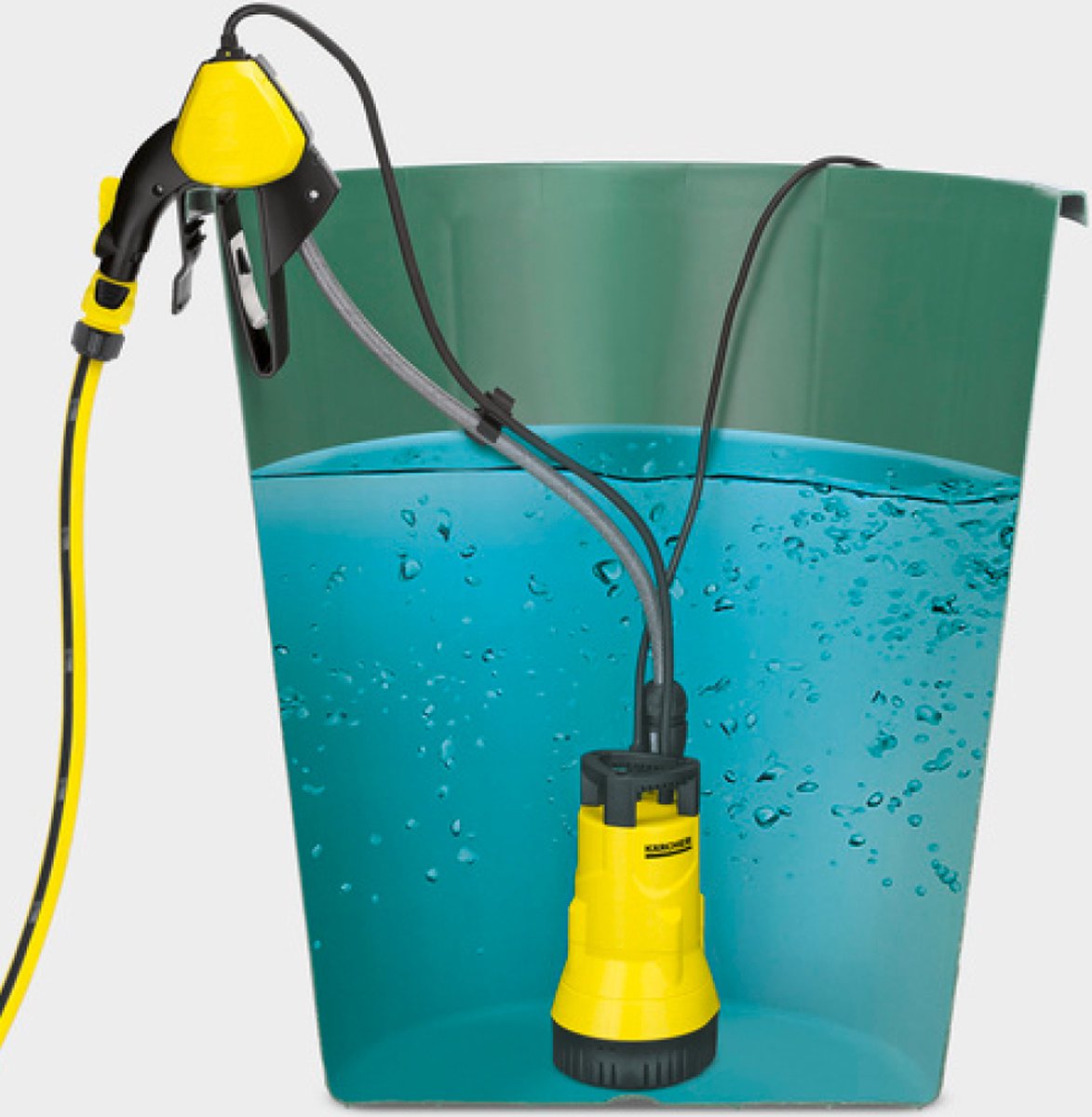 Kärcher BP 1 Barrel Bewateringspomp - Regentonpomp - Wateropbrengst 3.800 l/u - Opvoerhoogte 11 m - Pompdiepte 7 m – foto 5