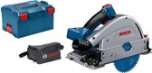Bol.com Bosch Professional GKT 18V-52 GC Invalcirkelzaagmachine - BITURBO - Zonder 18 V accu en lader - Met stofzak - in L-Boxx aanbieding