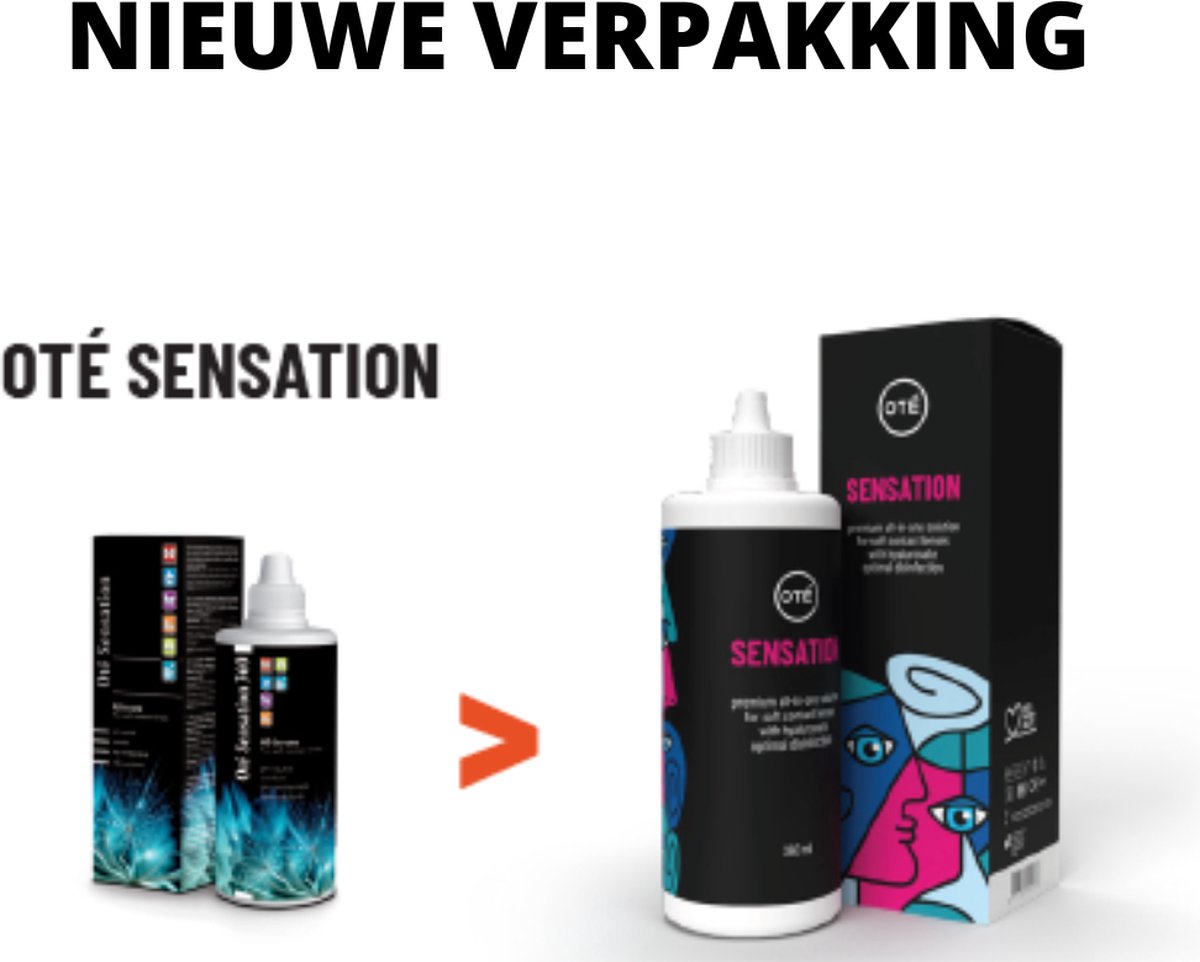 Goedkoopste Oté Sensation All-in-one 3x 360ml - lenzenvloeistof