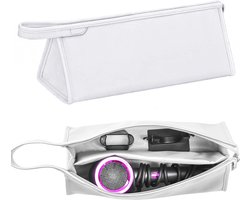 Travel Case geschikt - voor Dyson Airwrap Styler & Dyson Supersonic Föhn - Opbergtas - Reistas - Organizer - grijs - PU Leather Draagbare - Hair Curler Accessoires - Machine niet inbegrepen!